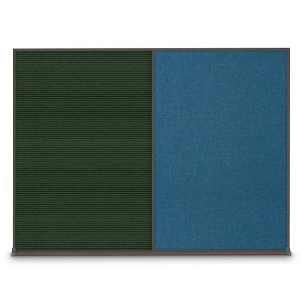 Double Door Radius Plus Corkboard, 60"X